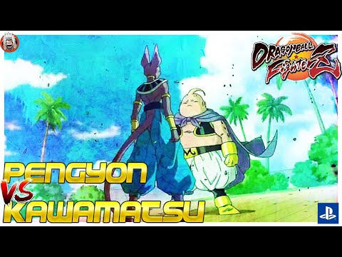DBFZ Kawamatsu vs pengyon - (Majin Buu, Bardock, Trunks) vs (SBaby2, Beerus, Zamasu)