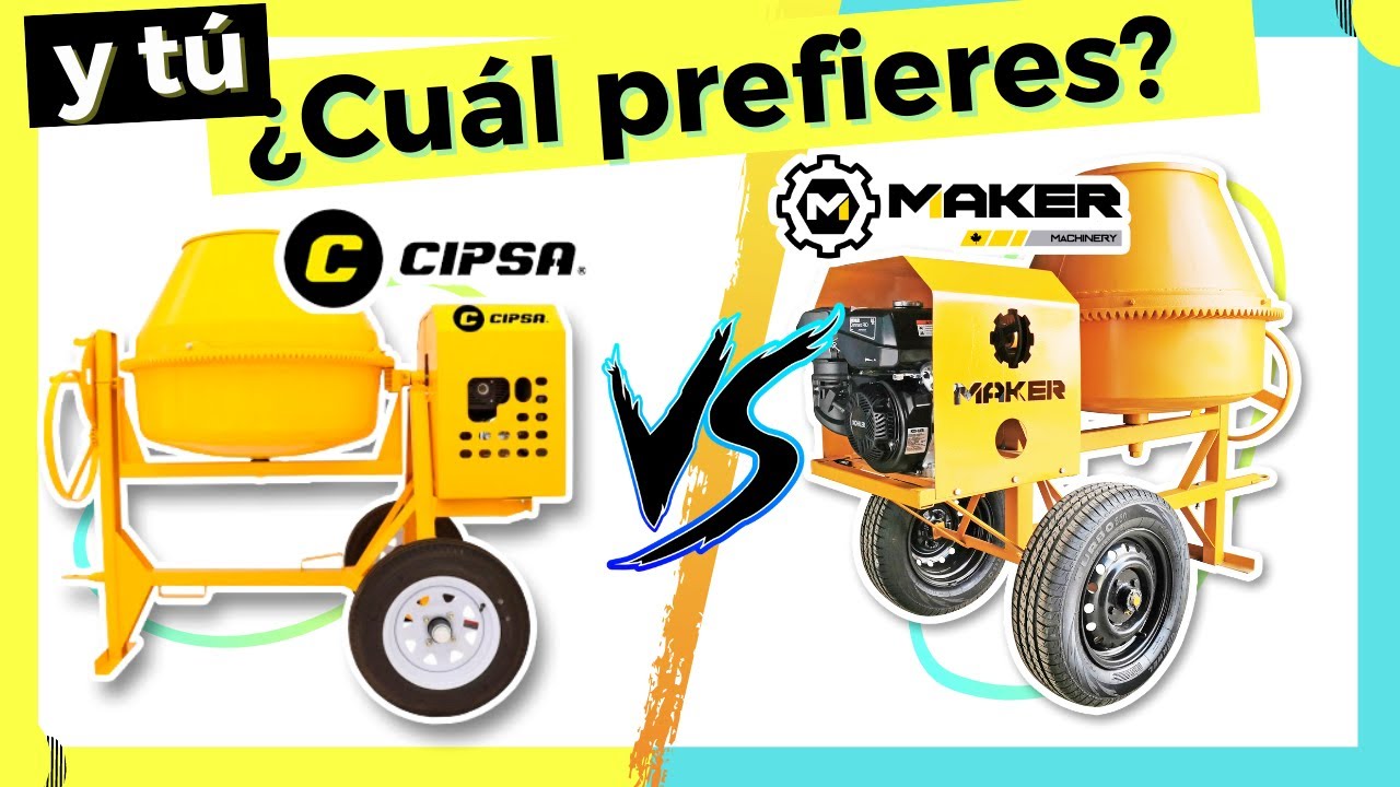 Revolvedoras 1 sacos CIPSA VS MAKER | Maquinco