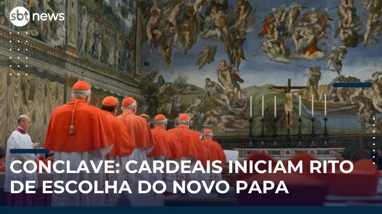 🔴 AO VIVO | Conclave: acompanhe os preparativos para escolha do novo papa no Vaticano