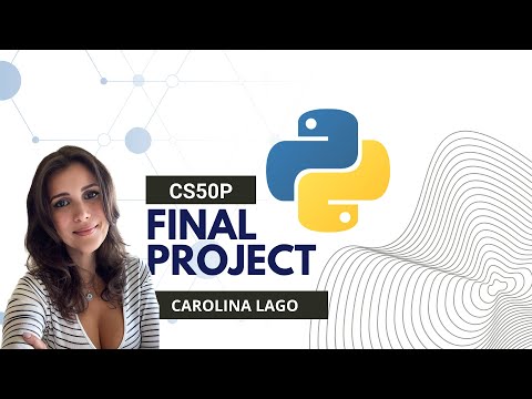 CS50 Python HarvardX   Final Project