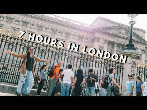 Travel Vlog | 7 Hour Layover in London | Melody Alisa