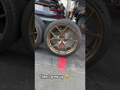 Installing vossen wheels on my 2020 bmw m340i #vossenwheels #340i #m340i #bmw