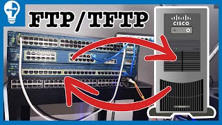 File Transfer: Network Device Config BackUp Using TFTP/FTP | CCNA 200-301