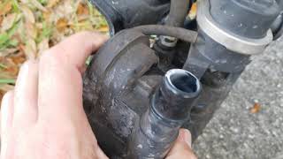 First generation xb vapor canister location.