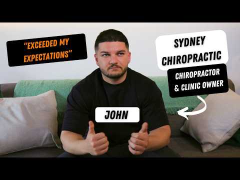 Sydney Chiro video testimonial for Viewix
