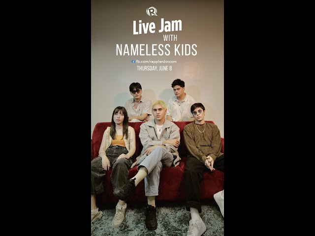 [WATCH] Rappler Live Jam: Nameless Kids