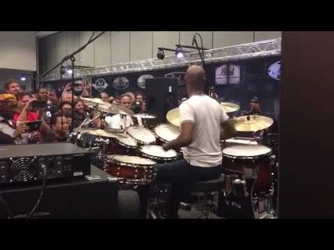 Omar Hakim NAMM Show Performance