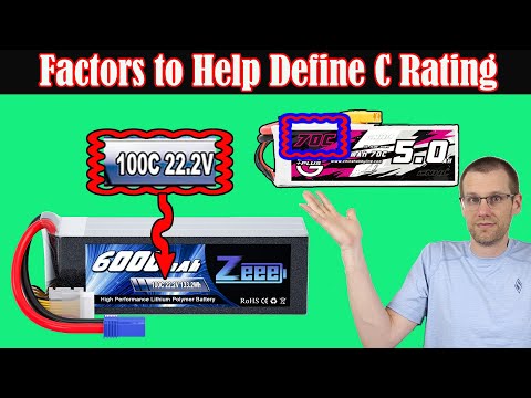 The Underappreciated Elements of LiPo Battery C Ratings Explained!