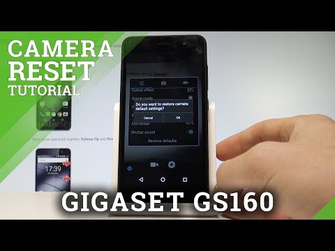 How to Reset Camera in GIGASET GS160 |HardReset.info