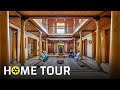 A Traditional Chettinad Style Courtyard House In Gujarat  Home Tour