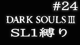 【DARK SOULS3】SL1縛り実況プレイ #24【ダークソウル3】