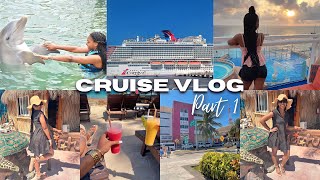 cruise vlog pt 1 : come with me to Mexico 🚢| 7 day Carnival Mardi Gras cruise