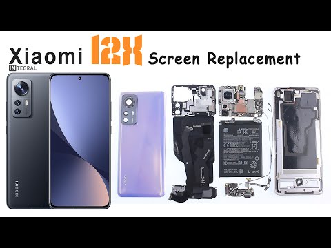 Xiaomi 12X Screen Replacement and parts Disassembly