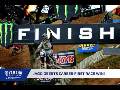 Jago Geerts WINS first MX2 Grand Prix Race