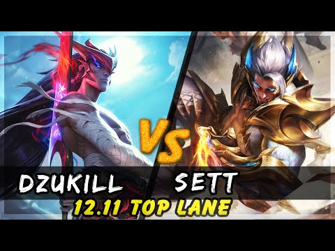 Dzukill - Yone vs Sett TOP Patch 12.11 - Yone Gameplay