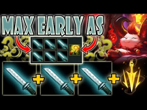 LMAO!!! 6 DAGGER RUSH IS TROLL? THINK AGAIN!...900IQ BUILD! Teemo vs Singed S9 Ranked Commentary