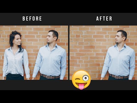 How to Photoshop Someone Out of a Picture Within 100...