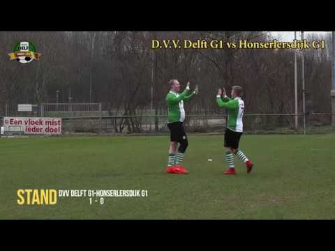 2018-01-27 DVV Delft G1 vs Honserlersdijk G1 3-6