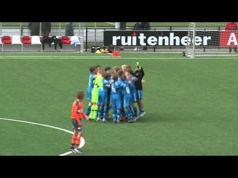 Huldiging + samenvatting AZ Onder 12 - Volendam Onder 12