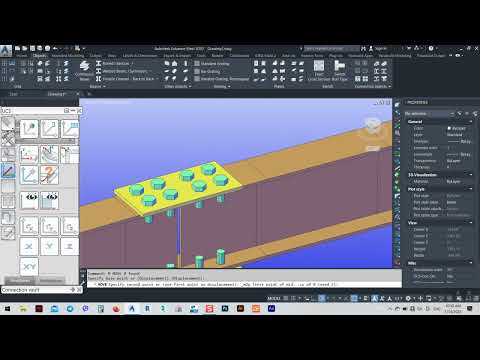 Advance steel Splice connection for curved beam