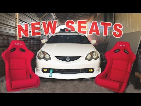 Installing bucket seats on the RSX | DC5