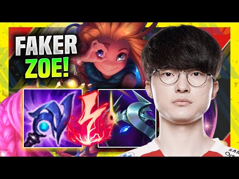 LEARN HOW TO PLAY ZOE MID LIKE A PRO! - T1 Faker Plays Zoe Mid vs Sylas! | Season 11