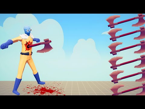 1000000 DAMAGE AXE THROWER vs 2x EVERY UNIT | Totally Accurate Battle Simulator TABS