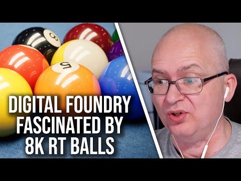 Pure Pool Pro - Digital Foundry Fascinated By 8K RT Balls