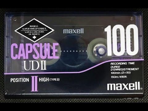 Cassette Review : Maxell UD II Chrome Cassette : Vintage Cassette Review
