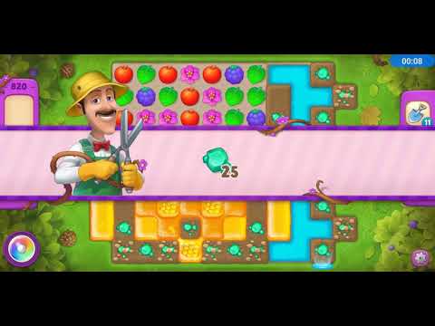 #Gardenscapes SUPER HARD LEVEL 820