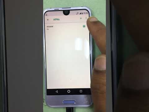 Sharp Aquos mobile data 4g settings