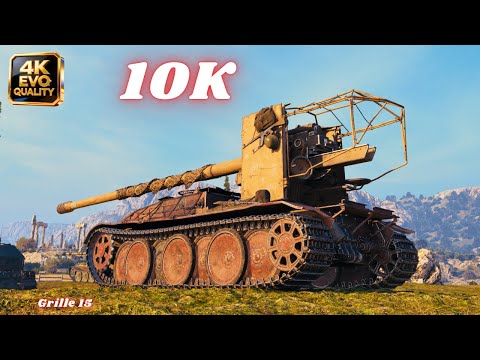 Grille 15  10K Damage & Grille 15 - 9.4K Damage World of Tanks