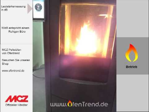 Betriebsgeräusche MCZ MUSA Hydro von www.ofentrend.de Pelletofen