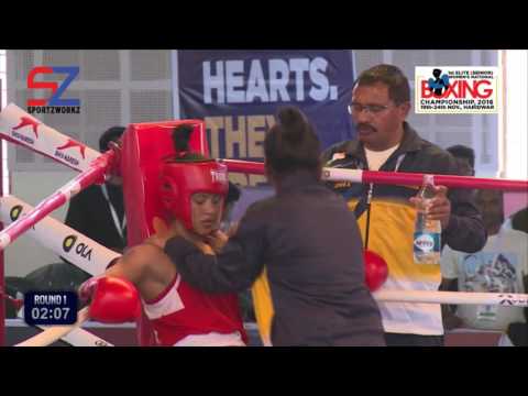 Day 6 FINALS Spicejet Presents - 1st Elite (Senior) Women's National Boxing Championship, 2016