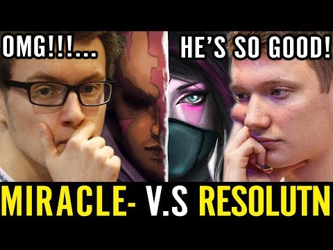 BEST AM vs BEST TA Miracle vs Resolution EPIC DOTA 2