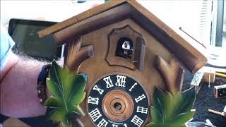 How to remove a Cuckoo Clock Works