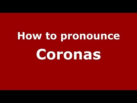 How to pronounce Coronas (Italian/Italy) - PronounceNames.com