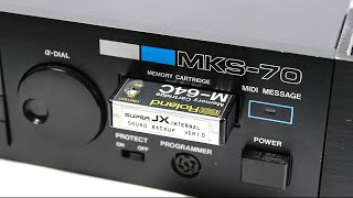 Video thumbnail for Roland MKS-70 / JX-10 Super JX (1986) Analog Synthesizer Part 3 by Nacho Marty Meyer