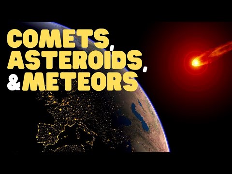 Comets, Asteroids, and Meteors | Learn all about what they are made of and how they differ