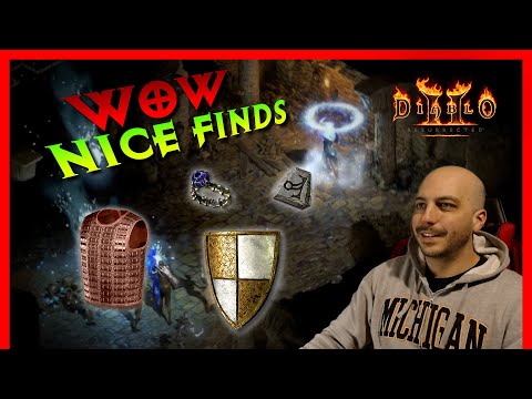 250 Ancient Tunnel Runs, Drop Highlights - Diablo 2 Resurrected