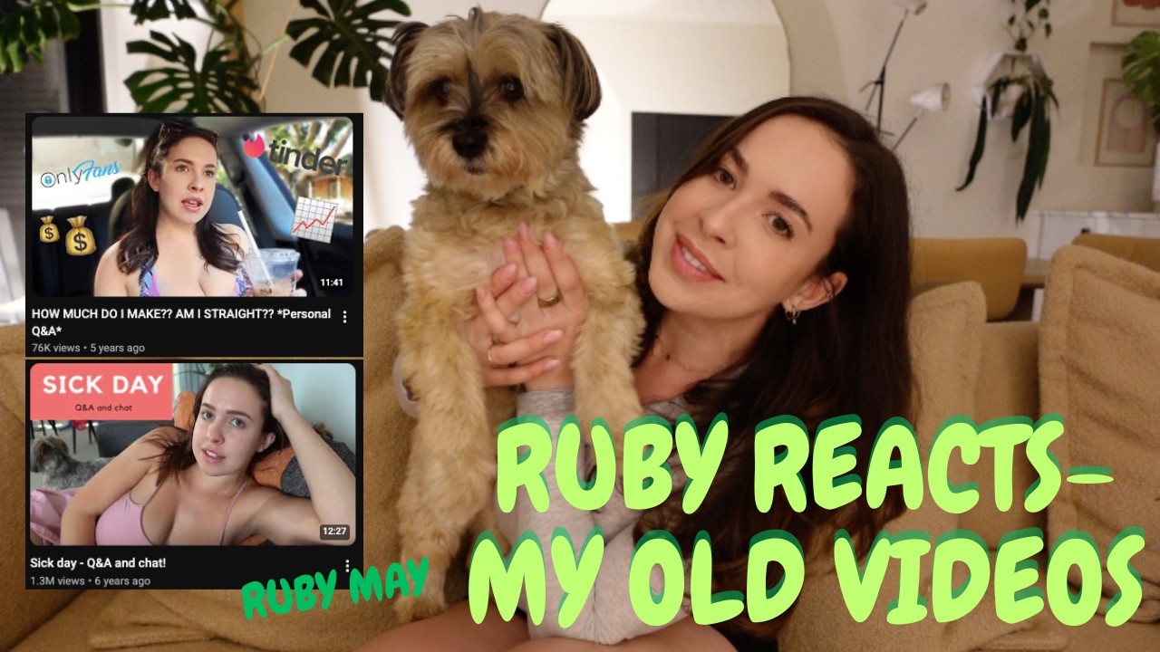 Reacting to my OLD q&a videos (8 years on YouTube!)