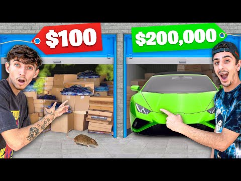 Who Can Find the Most EXPENSIVE Storage Unit? *JACKPOT*