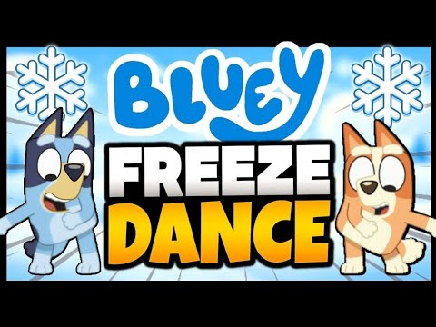 ❄️ Bluey Freeze Dance ❄️ Brain Break ❄️ Just Dance ❄️ Danny Go Noodle ❄️ Bluey Fun