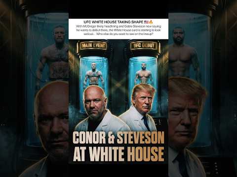UFC at the WHITE HOUSE?! 🇺🇸 Conor & Gable Confirmed?