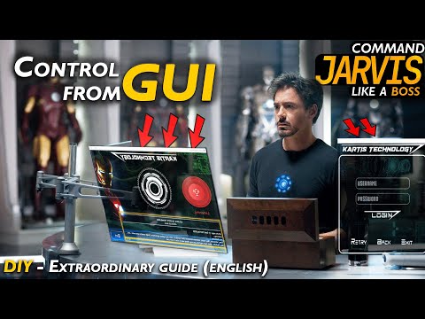 Extraordinary guide to create JARVIS with GUI, Face Unlock and Login function in just 1 hour!