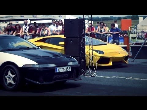 Lamborghini Aventador vs Eagle Talon AWD Turbo