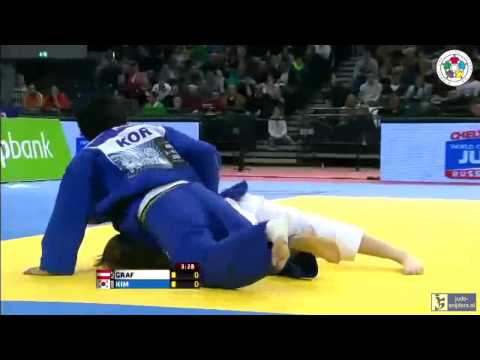Judo 2013 Grand Prix Dusseldorf: Graf (AUT) - Kim (KOR) bronze [-70kg]