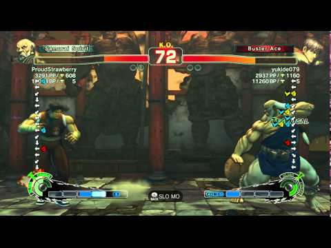 USFIV~ Gouken (ProudStrawberry) vs.  Guy (yukide079) HD