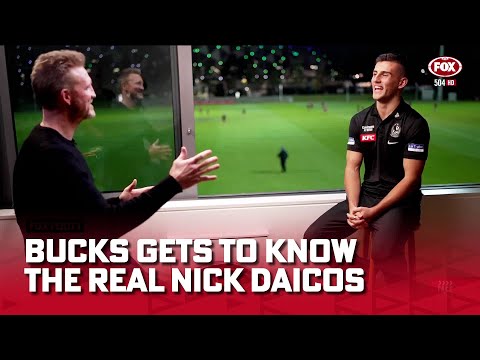 Daicos opens up to Bucks on family tragedies, ‘uncomfortable’ attention | Face to Face | Fox Footy