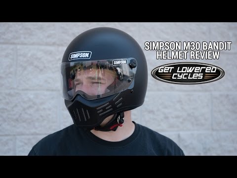 Simpson M30 Bandit Helmet Review - GetLowered.com